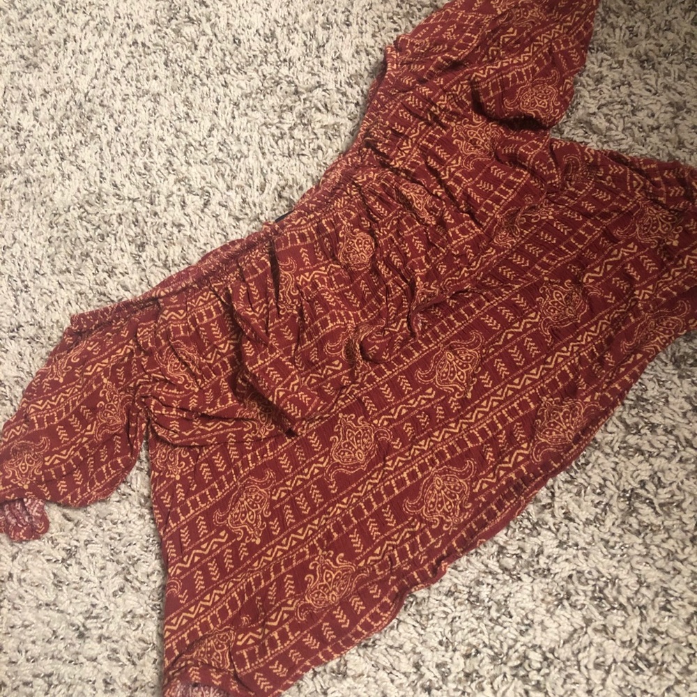 Off the shoulder womens top